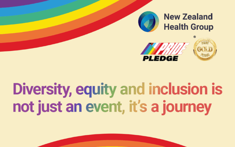 HealthCare NZ & NZHG brands take the Pride Pledge!