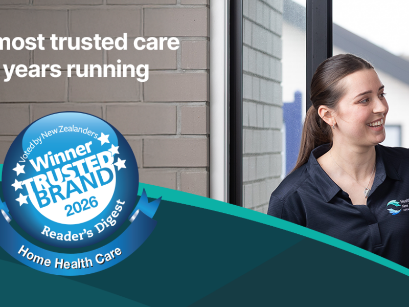 HealthCare NZ takes out the most trusted home health care brand award again!