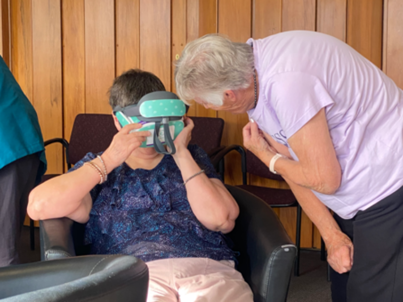Virtual Reality helping reduce isolation in Southland